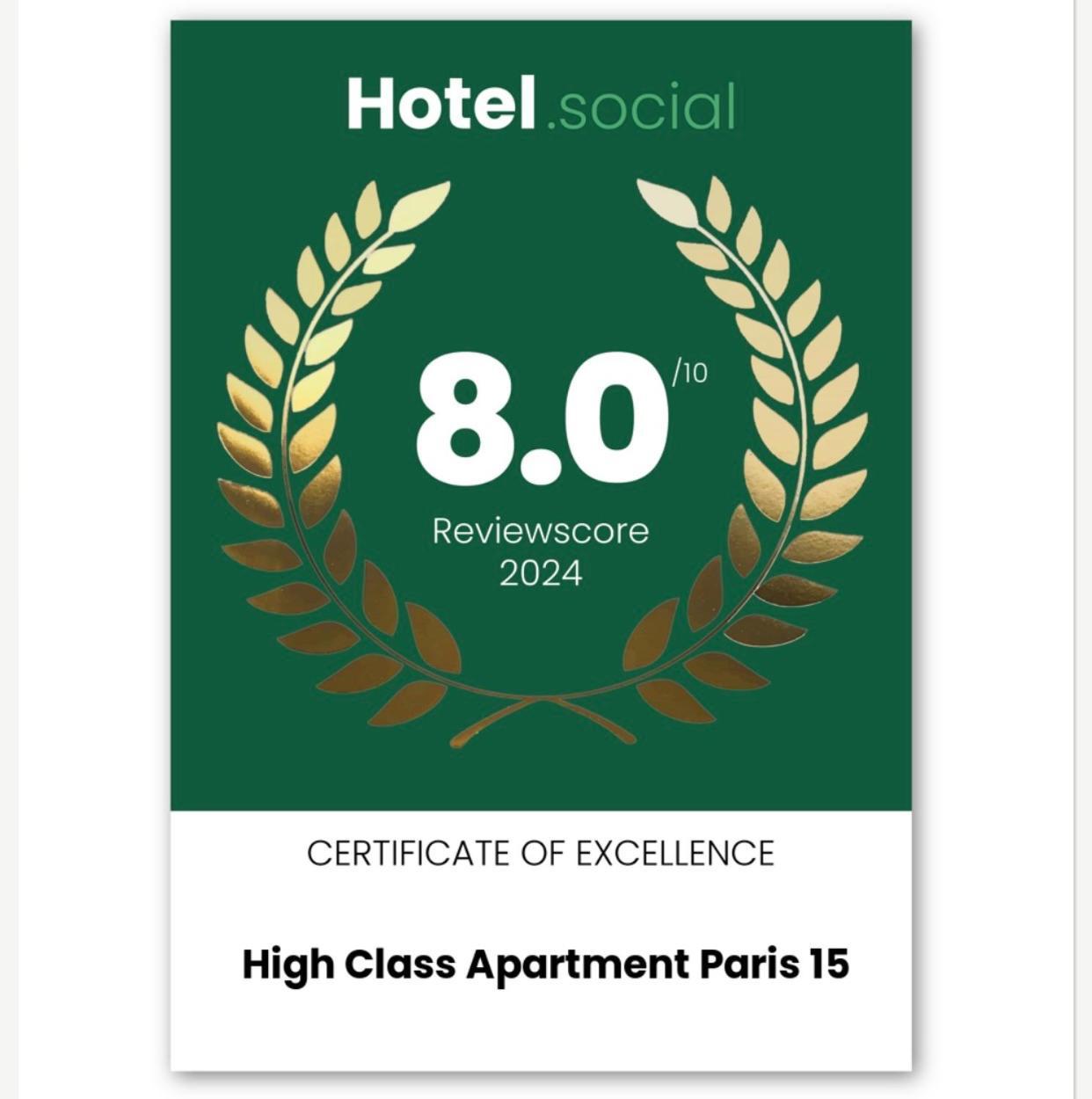 High Class Apartment Paris 15 Ngoại thất bức ảnh